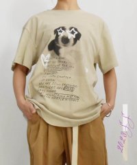 ARGO TOKYO/ワンちゃんプリントコットンTシャツ 24066 プリントTシャツ　プリントT　Tシャツ　コットンT　Tシャツ　トップス　カットソー/505268567