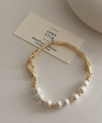 ARGO TOKYO/【GOLD10】Pearl Comb Bracelet　26125 パールコンビブレスレット　ブレスレット　シルバー　ゴールド　アクセサリー　アクセ/505268577