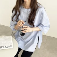 GeeRA/綿100％ビッグシルエットステッチＴシャツ/503983745