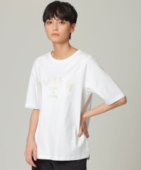 EVEX by KRIZIA/【ウォッシャブル】ロゴゼブラプリントTシャツ/505245058