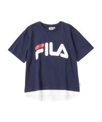 MAC HOUSE(kid's)/FILA フィラ フェイクレイヤードロゴプリントTシャツ FM2554/505266622