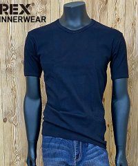 TopIsm/トップイズム TopIsm AVIREX アビレックス Tシャツ メンズ 半袖 テレコリブ VネックTシャツ 無地 デイリーインナー カットソー/505269637