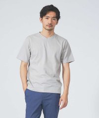 ABAHOUSE/【マイクロ鹿の子】シルケット Vネック Tシャツ/505269916