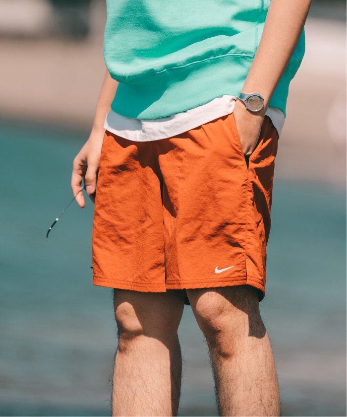 NIKE SWIM / ナイキ】別注 スウッシュ プリント ボードショーツ