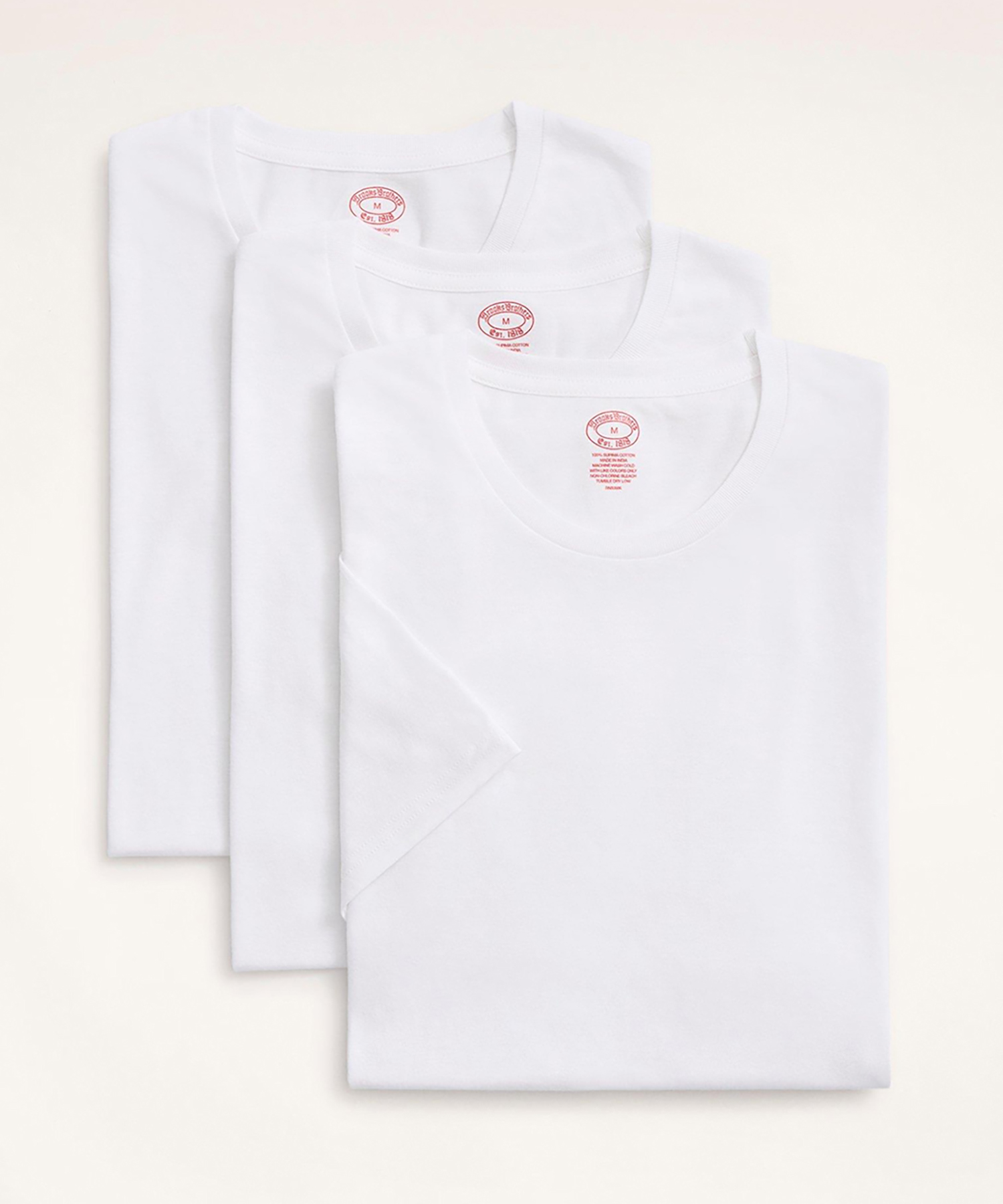 スーピマコットン GFロゴ 3パック クルーネックTシャツ
