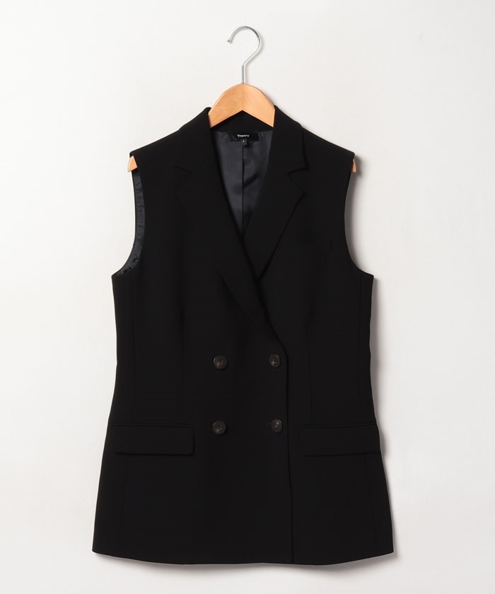 ベスト DRY CREPE FITTED DB VEST(505265536) | セオリー(Theory