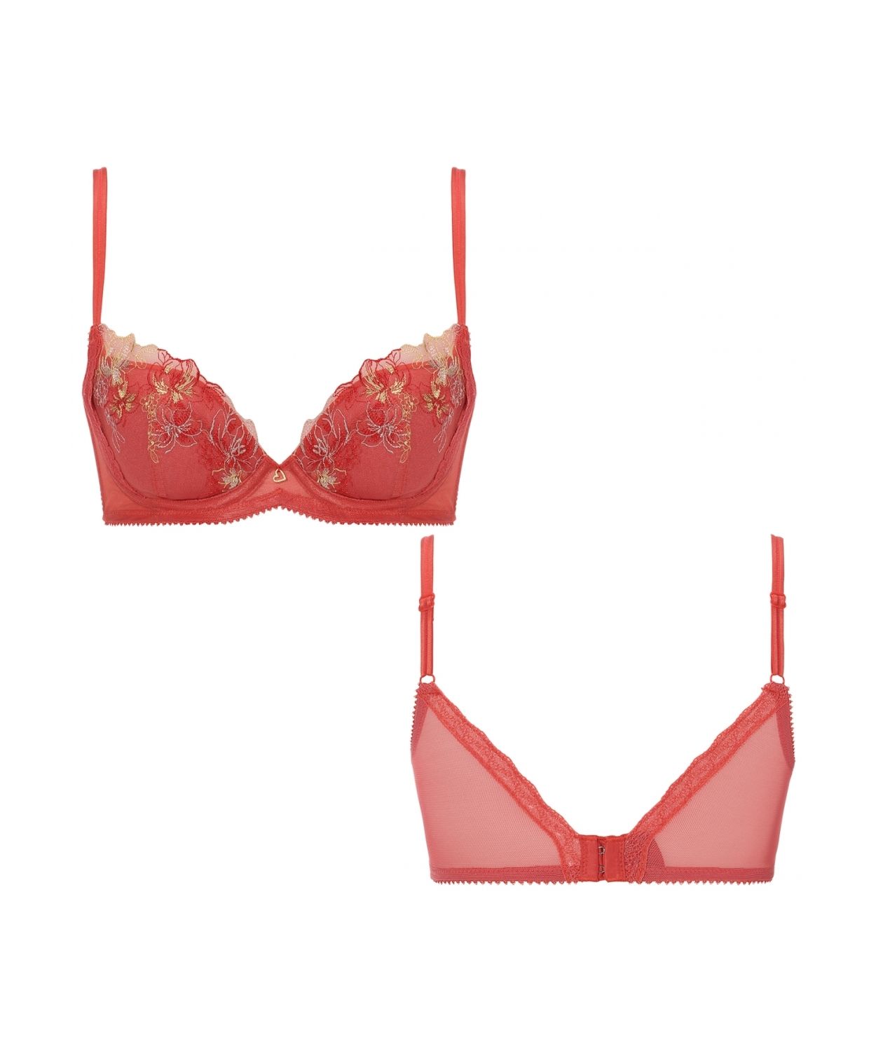 セール 44%OFF】ナチュラルスリムブラ ブラジャー カラーバースト1429