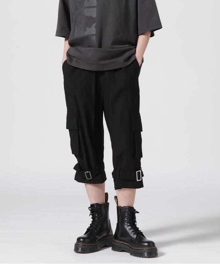 voltage control filter ボンテージスカート パンツ Voltage Control Filter(VOC)のLeg Cutout Bondage Denim Skirt