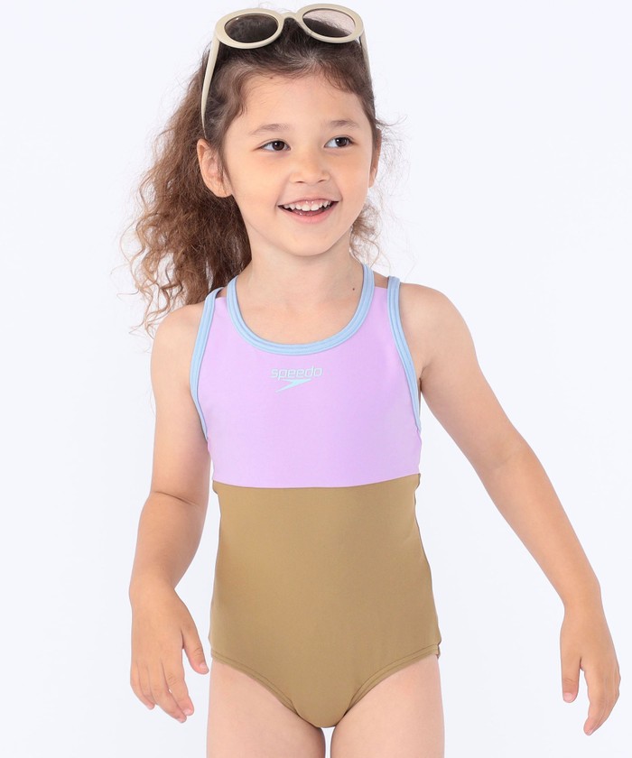 セール】Speedo:90～120cm /〈UVカット〉Girls Suit(505271213