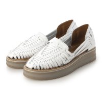 WOVEN/ウーヴン WOVEN メッシュレザーサンダル bere－wh/505271273