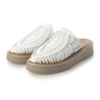 WOVEN/ウーヴン WOVEN メッシュレザー サボサンダル maria－wh/505271276