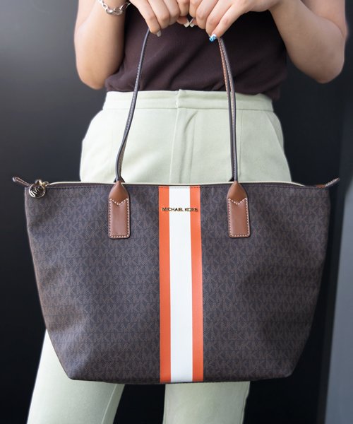 セール】MICHAEL KORS マイケルコース TOP ZIP トートバッグ Mサイズ A4可(505271694) | マイケルコース( MICHAEL KORS) - d fashion