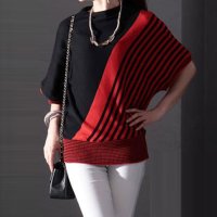 Sawa a la mode/サワアラモード Sawa a la mode レディーストップス 半袖 セーター ニット ドルマン 日本製/505271910