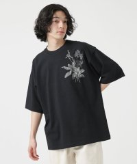 nano・universe/LB.04/フラワープリント刺繍Tシャツ/505215437