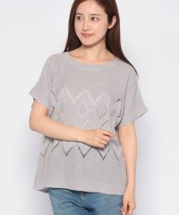 Leilian/スパンコール透かし編みニット【LE TRICOT PERUGIA】/505228276