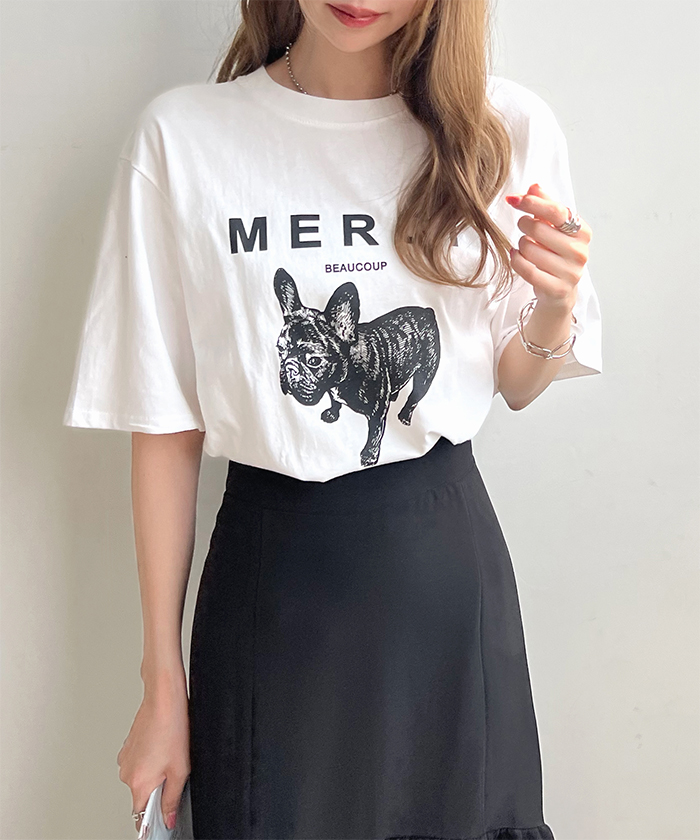 クーポン】MERCIロゴ半袖Tシャツ(505273287) | フューティアランド