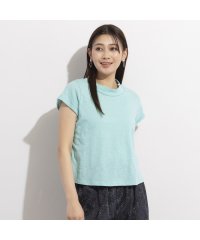 MISSEL/スラブ天竺・スタンドカラーTシャツ/505273945