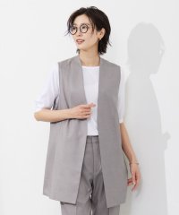 J.PRESS LADIES（LARGE SIZE）/【セットアップ対応・洗える・UVケア・速乾】 OXIJEWELストレッチ ジレ/505274064