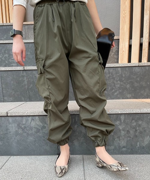 セール57%OFF】【MAISON BREEZE】ルーズシルエット ミリタリー カーゴ