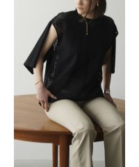 CLANE/【セットアップ対応商品】DOT MESH 2WAY TOPS/505256610