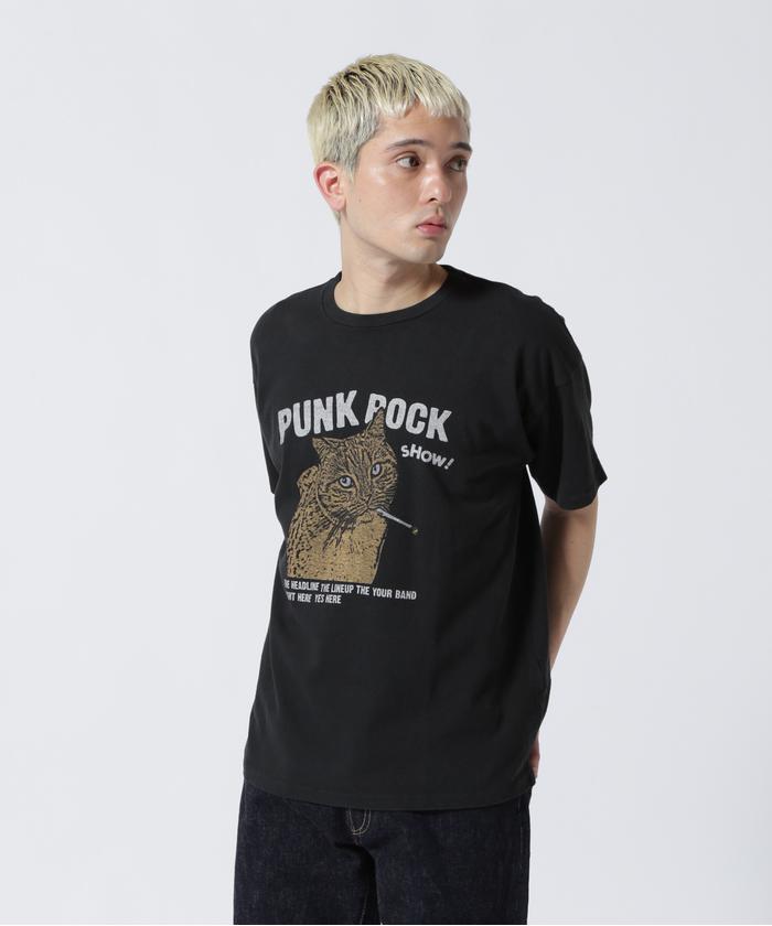 REMI RELIEF(レミレリーフ) 別注天竺Tシャツ PUNK ROCK SHOW!ユニ