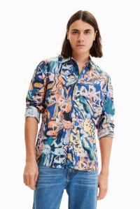 Desigual/デシグアル Desigual PAPER シャツロングスリーブ/505120201