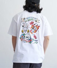 VENCE　EXCHANGE/VISION STREET WEAR ヴィジョンストリートウェア タトゥーグラフィックTシャツ/505151053