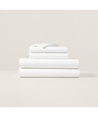 RALPH LAUREN HOME/シアサッカー ストライプ ボックスシーツ/ダブルサイズ/505272550