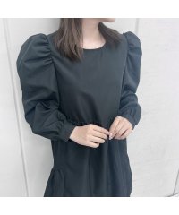 &soiree/アンドソワレ &soiree パワショルミニワンピース/505276027