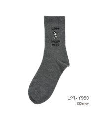 DISNEY/ディズニー Disney 福助 公式 靴下 レディース Disney (ディズニー) 片面刺繍 ミッキーマウス クルー丈 300ー2302子供 フクスケ fuk/505277157