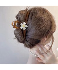 miniministore/花 ヘアクリップ 大きめ バンスクリップ/505277606