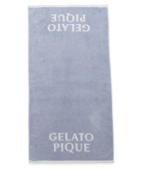 gelato pique/バイカラーロゴバスタオル/505277647