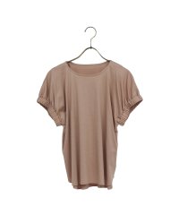 Liliane Burty ECLAT/【S・Mサイズ】袖ギャザー　プルオーバーＴシャツ/505278424