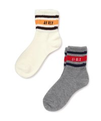 AVIREX/《直営店限定》LINE LOGO SOCKS/ ラインロゴ　ソックス/靴下/505279225