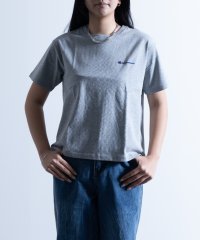 Nylaus/Champion USAコットン ロゴ刺繍 リラックスフィット ショートスリーブ Tシャツ CW－X337/505279358