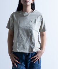 Nylaus/Champion USAコットン ロゴ刺繍 リラックスフィット ショートスリーブ Tシャツ CW－X337/505279358