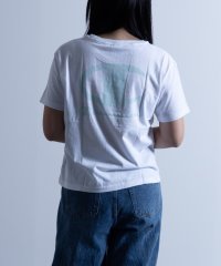 Nylaus/Champion USAコットン バックプリント リラックスフィット ショートスリーブ Tシャツ CW－X329/505279359