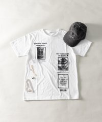 Nylaus select/レギュラーフィット レンチキュラーギミックプリント 3D加工プリント ショートスリーブTシャツ/505279573