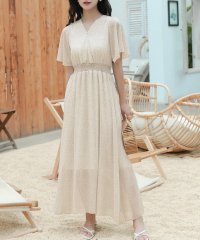 TeddyShop/テディショップ Teddyshop レディース バックリボンのウエストマークサマーロングワンピース/504937900