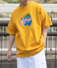 VISION STREET WEAR/【VISION STREET WEAR／ヴィジョンストリートウェア】スプラッシュロゴ刺繍Tシャツ/ビッグシルエット/505261145