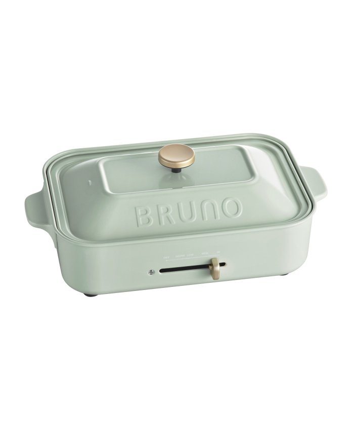 BRUNO ブルーノ コンパクトホットプレート スパークルグリーン(505273184) | トウキョウデザインチャンネル(TOKYO