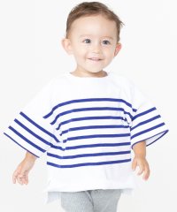 SHIPS KIDS/SHIPS KIDS:85～95cm / パネル ボーダー 半袖 TEE/505279679