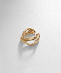 COCOSHNIK ONHITSCH/ココシュニック オンキッチュ COCOSHNIK ONKITSCH シルバー ホロウイヤーカフ クロスフープ（片耳用） GP/505280323