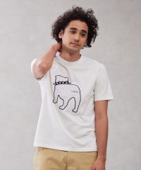 J.PRESS MENS/【UNISEX】ファブリックワッペンブルドックTシャツ/505281175