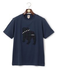 J.PRESS MENS/【UNISEX】ファブリックワッペンブルドックTシャツ/505281175