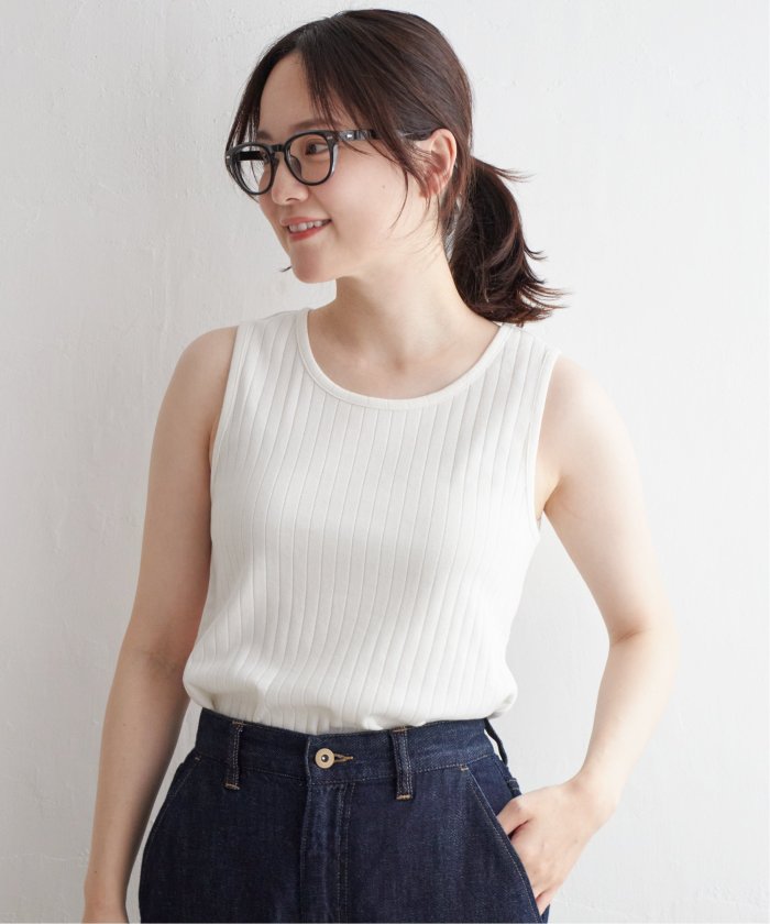 セール 15%OFF】コットンUSA針抜きタンク 23(505033666) エルビーシー(LBC) d fashion コットンUSAランダムテレコタンク 23
