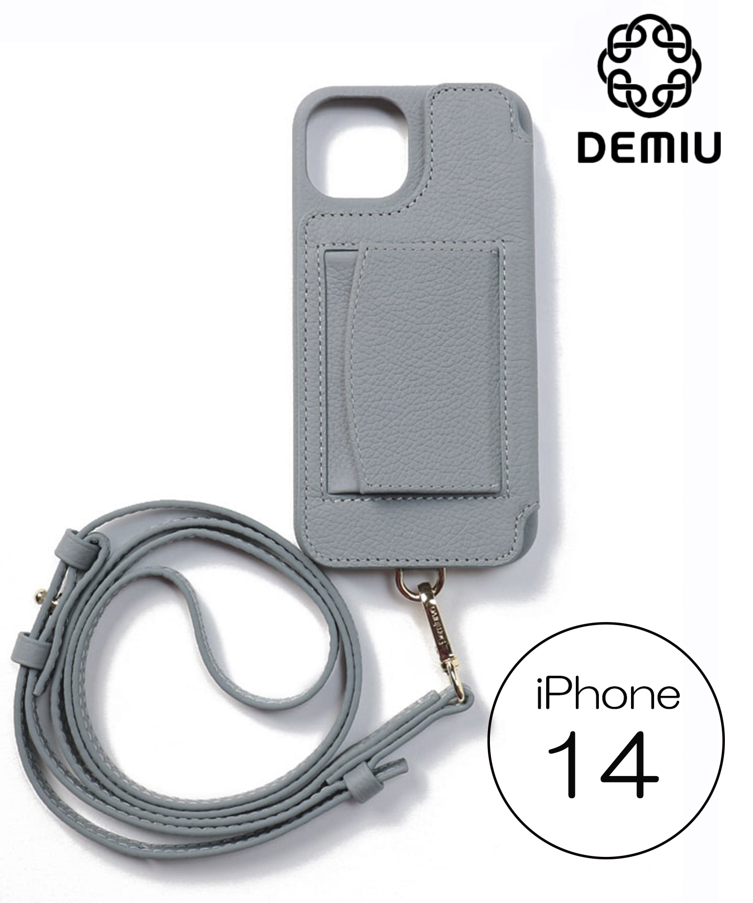 デミュウ DEMIU 【Demiu / デミュ】POCHE iPhone14 iPhoneケース
