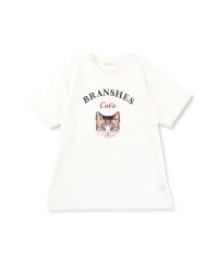 BRANSHES/【Cat's ISSUE】ネコプリント半袖Tシャツ（おとな）/505223071