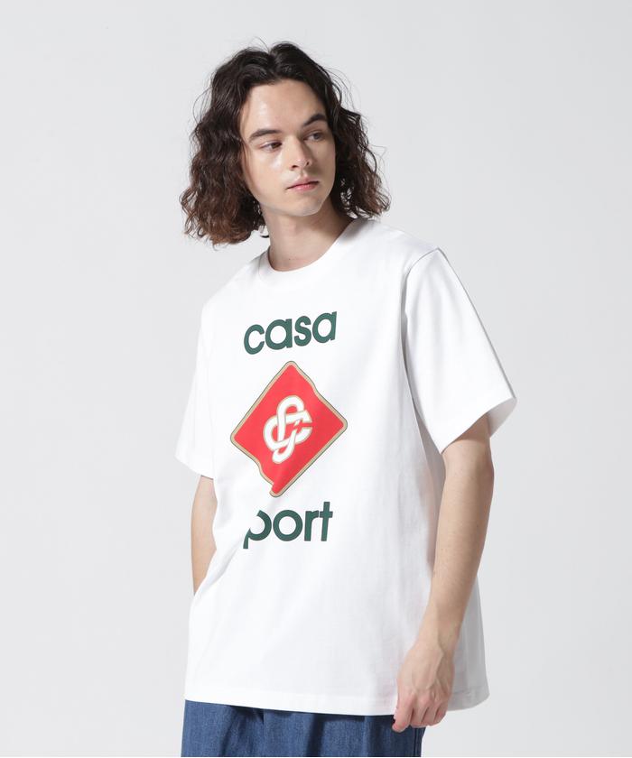 CASABLANCA/カサブランカ/SCREEN PRINTED UNISEX T-SHIRT/ロゴT CASABLANCA/カサブランカ/SCREEN PRINTED UNISEX T-SHIRT/ロゴT