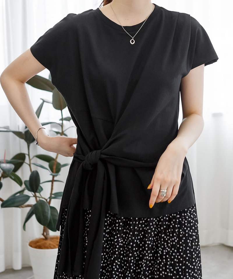 1枚でお洒落が完成 アシンメ×和柄チュニックワンピース – ONE